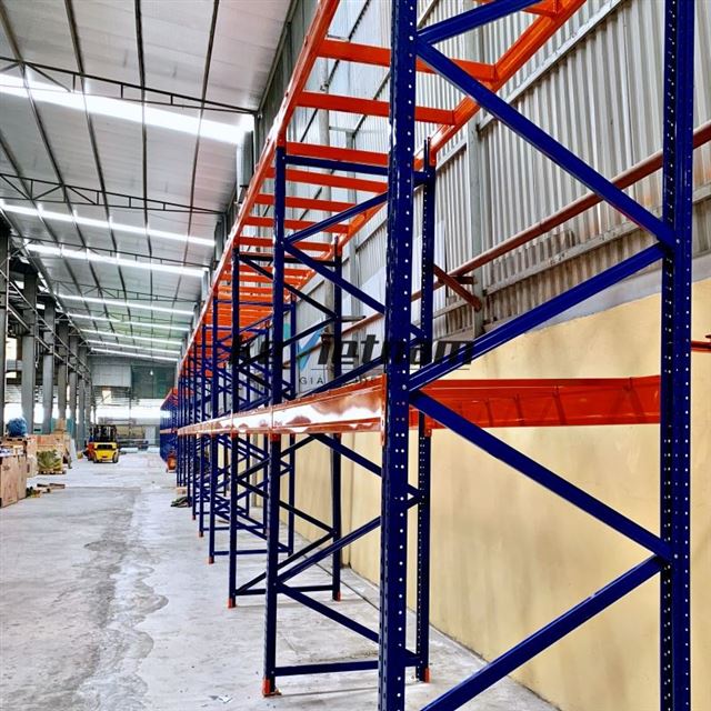 Dự Án Thi Công 27 Kệ Sắt Để Pallet 2 Tầng Tại Khu CNC Hòa Lạc 11/07/2025