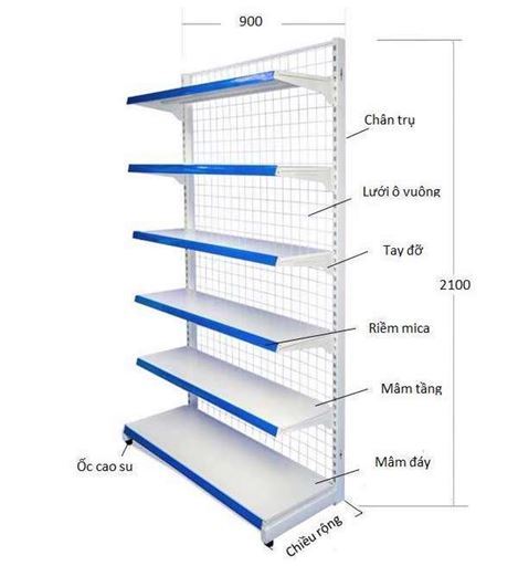 Giá kệ siêu thị 