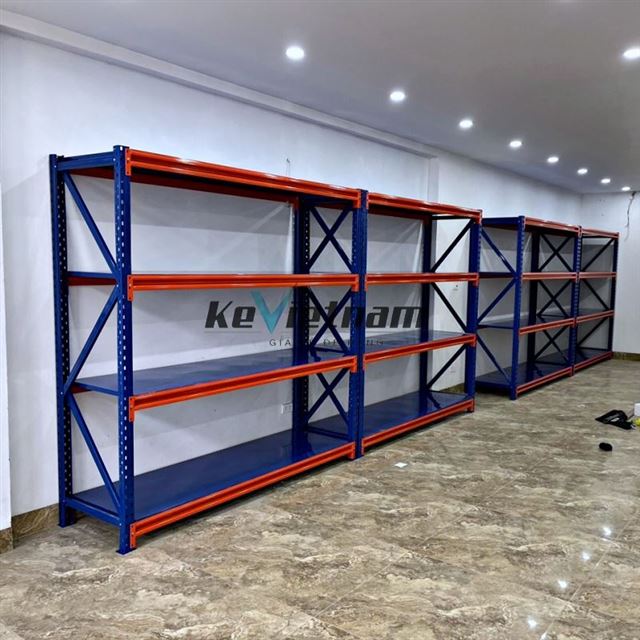 Kệ Sắt Trung Tải D1500xR500xC1500mm x4 tầng