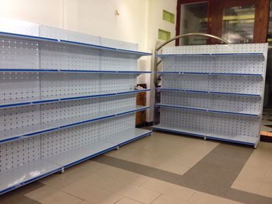 Kệ Siêu Thị Lưng Tôn Lỗ 1 Mặt