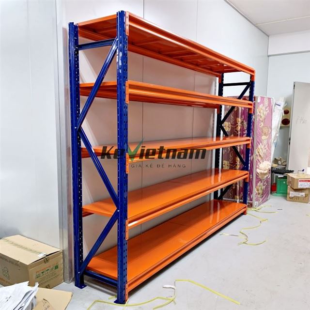 Kệ Sắt Trung Tải D1500xR500xC1500mm x 5 tầng