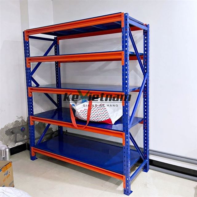 Kệ Trung Tải D1500xR600xC1500mm x 5 Tầng