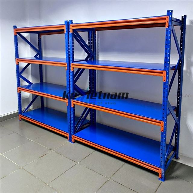 Kệ Sắt Trung Tải D2000xR500xC1500mm x 4 Tầng