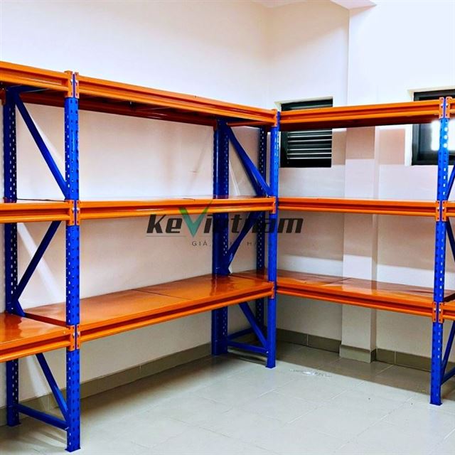 Kệ Sắt Trung Tải D2000xR500xC2000mm x 3 Tầng