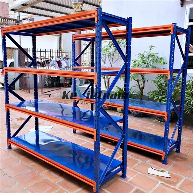 Kệ Trung Tải D2000xR600xC1500mm x 4 Tầng